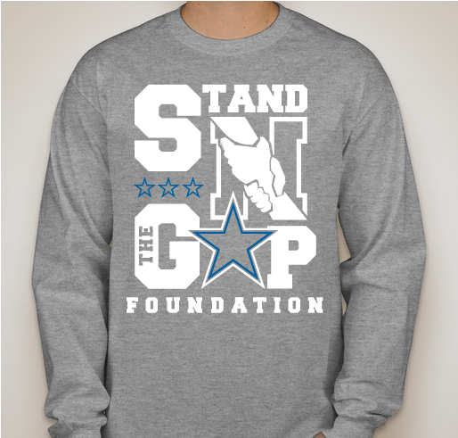 Stand N The Gap - Teens, Officers, and Sports Initiative Fundraiser - unisex shirt design - front