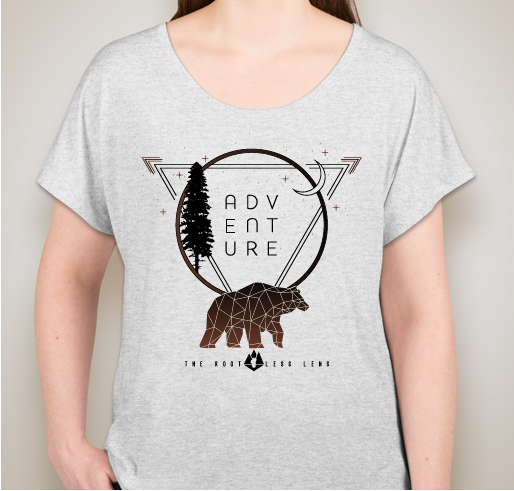 The Rootless Lens v3 launch Fundraiser - unisex shirt design - front