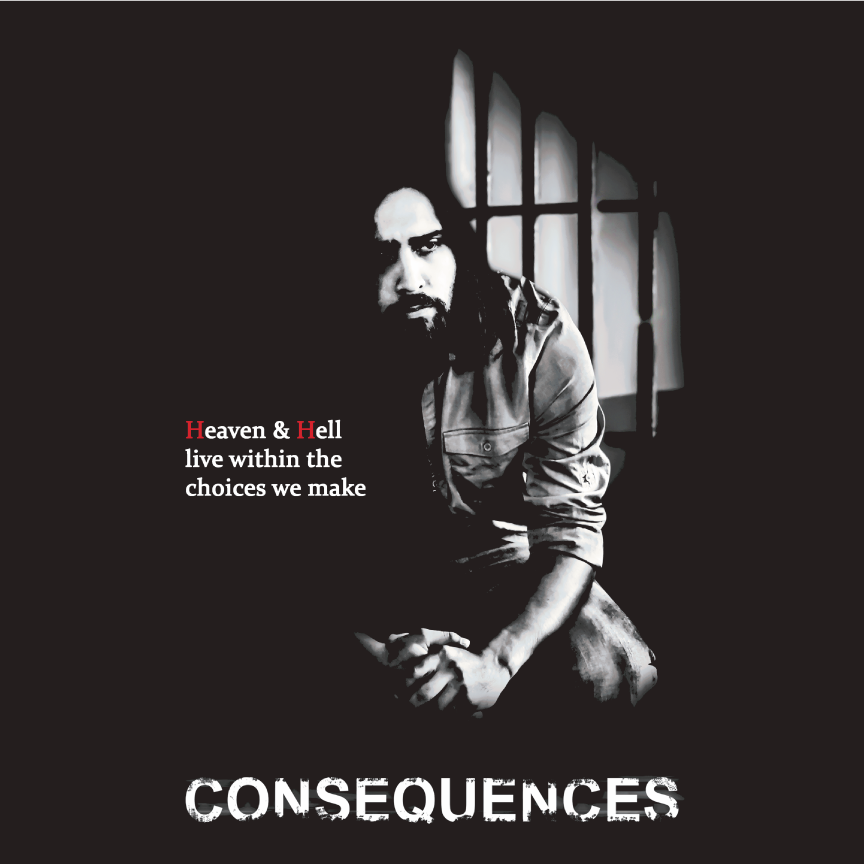 Consequences Movie shirt design - zoomed
