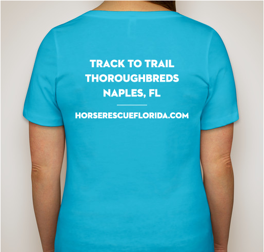 Track to Trail Short Sleeve T Fundraiser - unisex shirt design - back