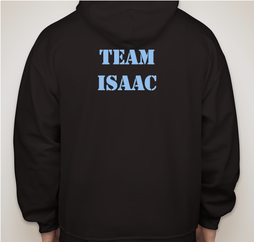 Help Isaac raise funds for IVIG. Fundraiser - unisex shirt design - back