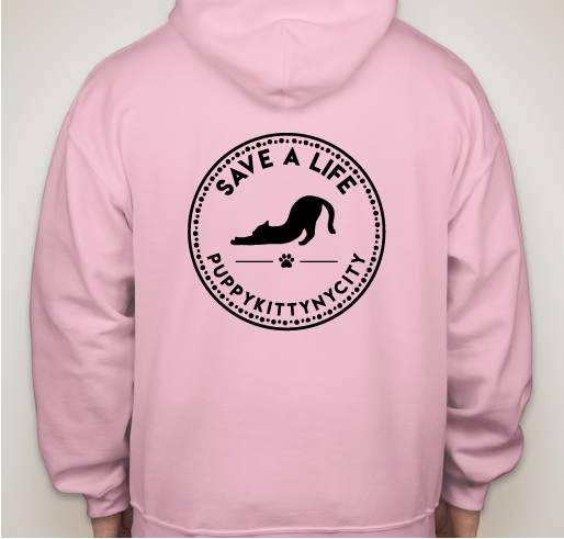 PuppyKittyNYCity Fundraiser - unisex shirt design - back
