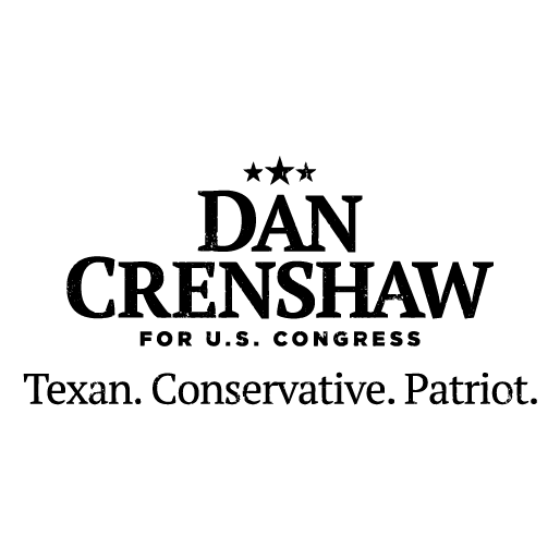Dan Crenshaw for Congress shirt design - zoomed