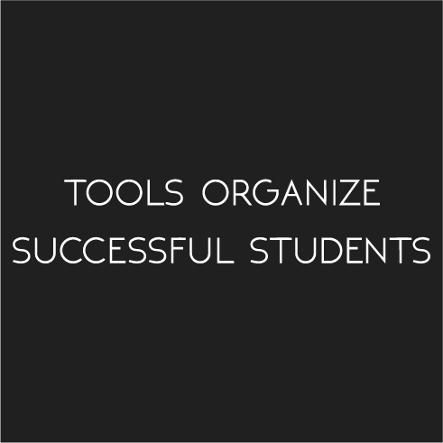 Tools Organize Successful Students - TOSS shirt design - zoomed