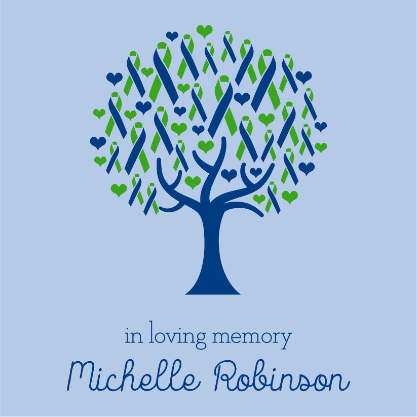 In Loving Memory of Michelle Robinson shirt design - zoomed