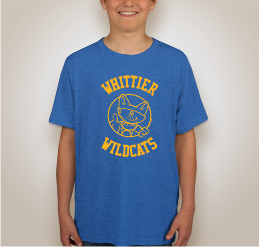 Whittier School Spirit Wear Drive Fundraiser - unisex shirt design - front