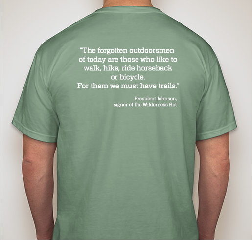 Sustainable Trails Coalition Pass House Bill Fundraiser Fundraiser - unisex shirt design - back