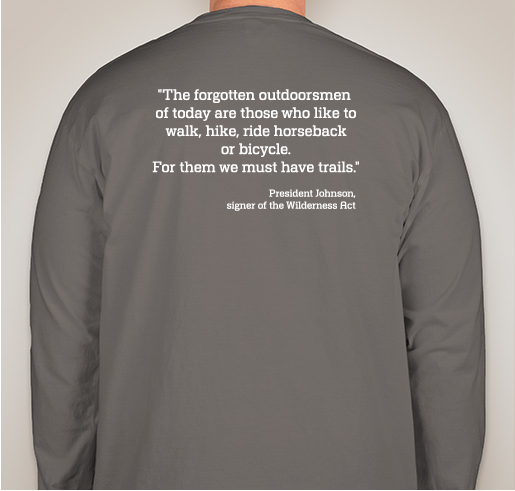 Sustainable Trails Coalition Pass House Bill Fundraiser Fundraiser - unisex shirt design - back
