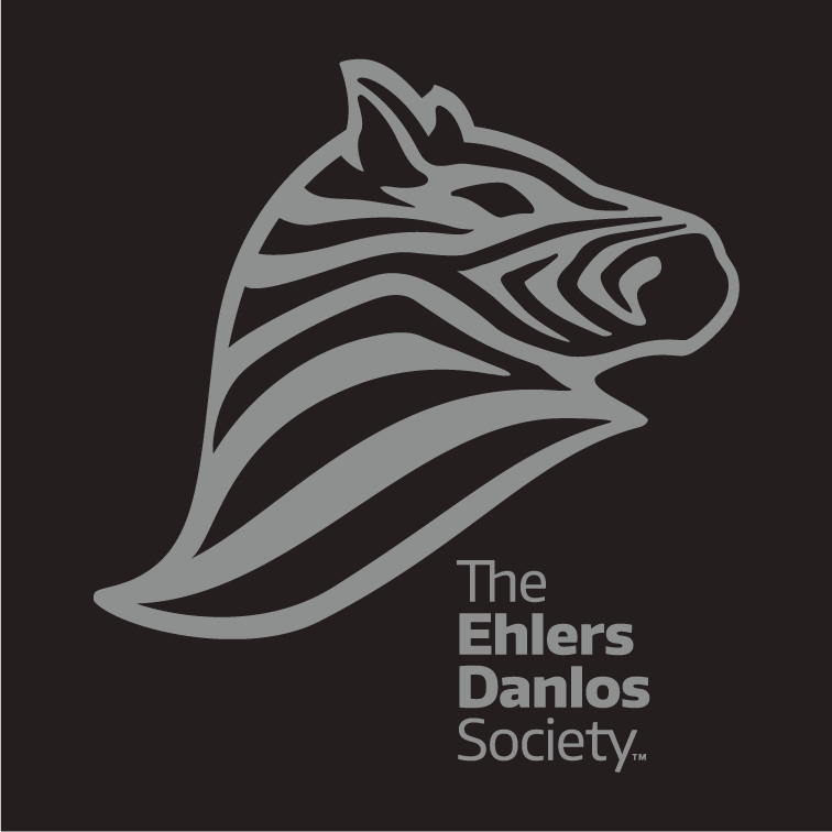 Ehlers-Danlos Society shirt design - zoomed