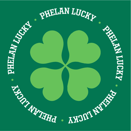 Phelan Lucky 2018 shirt design - zoomed