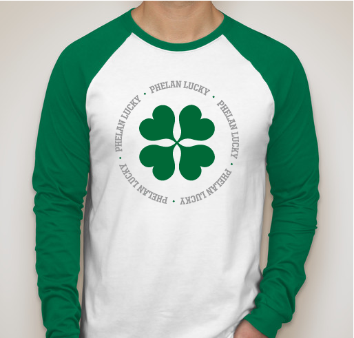 Phelan Lucky 2018 Fundraiser - unisex shirt design - front
