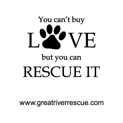 Great River Rescue Show Your Love Sale - Totes shirt design - zoomed