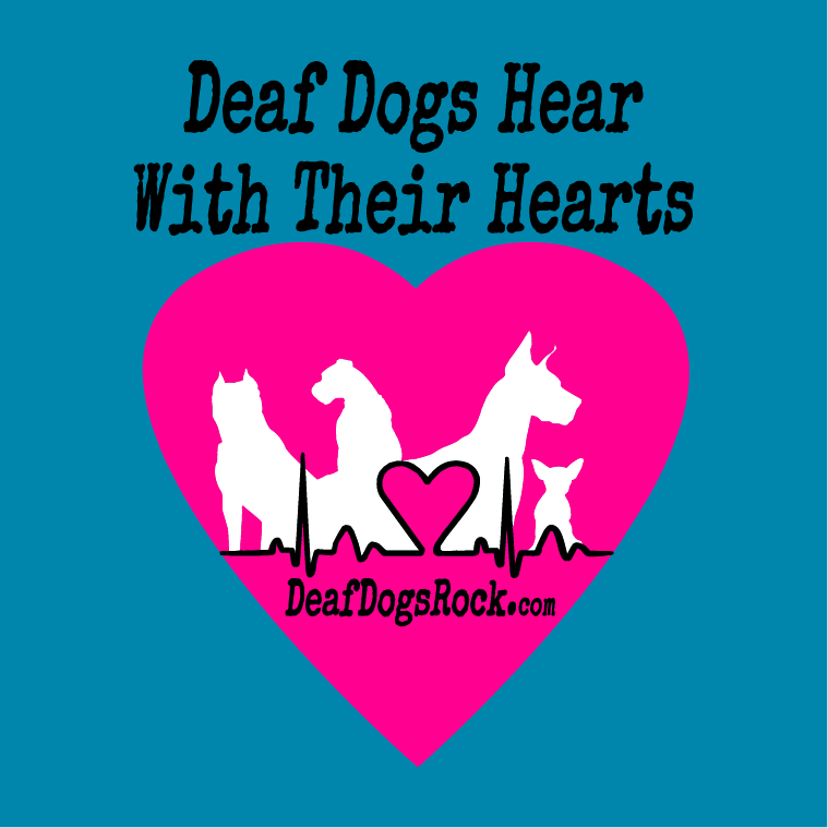 Keep Warm with a DDR Pullover or Full-zipper Hoodie - Support Deaf Dogs in Need shirt design - zoomed