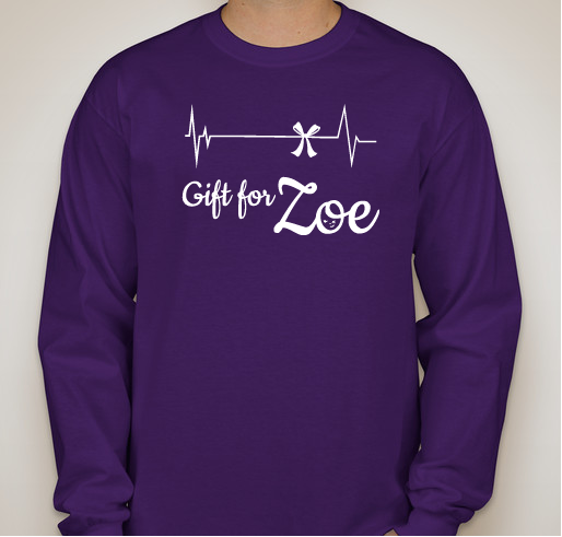 Gift for Zoe Fundraiser - unisex shirt design - front