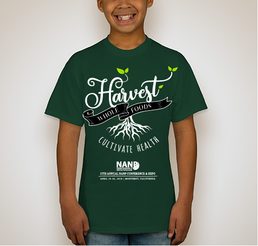 NANP – Harvesting Whole Foods – Cultivating Health Fundraiser - unisex shirt design - back