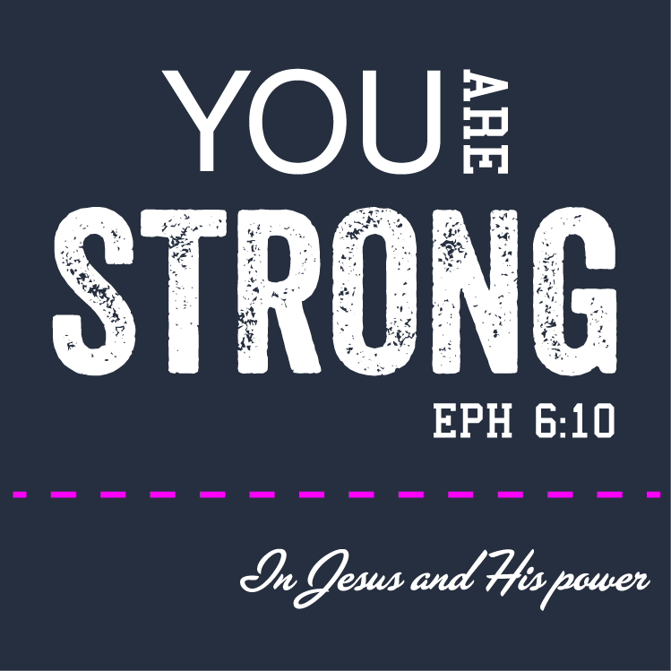 Keola® Prophetic Collection: You Are Strong shirt design - zoomed