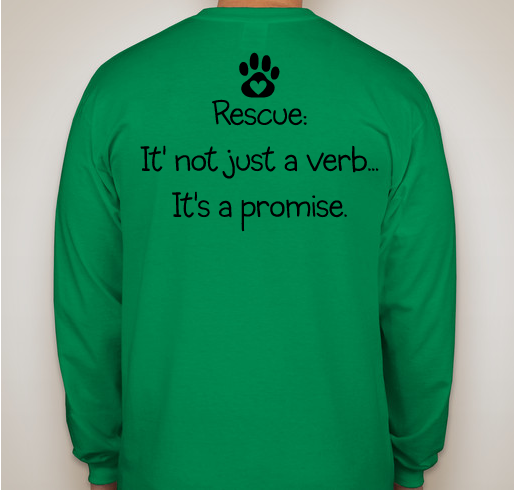 Pet Search Libre's Law T-shirt Fundraiser Fundraiser - unisex shirt design - back