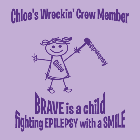 Chloe's Wreckin' Crew shirt design - zoomed
