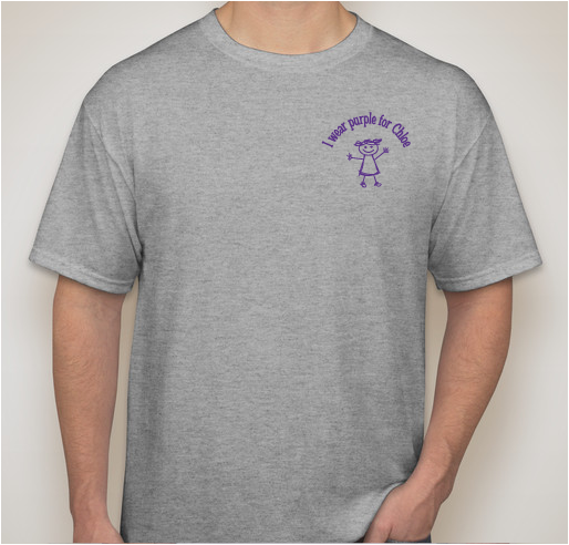 Chloe's Wreckin' Crew Fundraiser - unisex shirt design - front