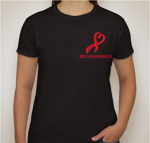 Kawasaki Disease Awareness Fundraiser - unisex shirt design - front