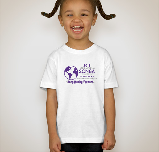 International SCN8A Awareness Day 2018 Fundraiser - unisex shirt design - front