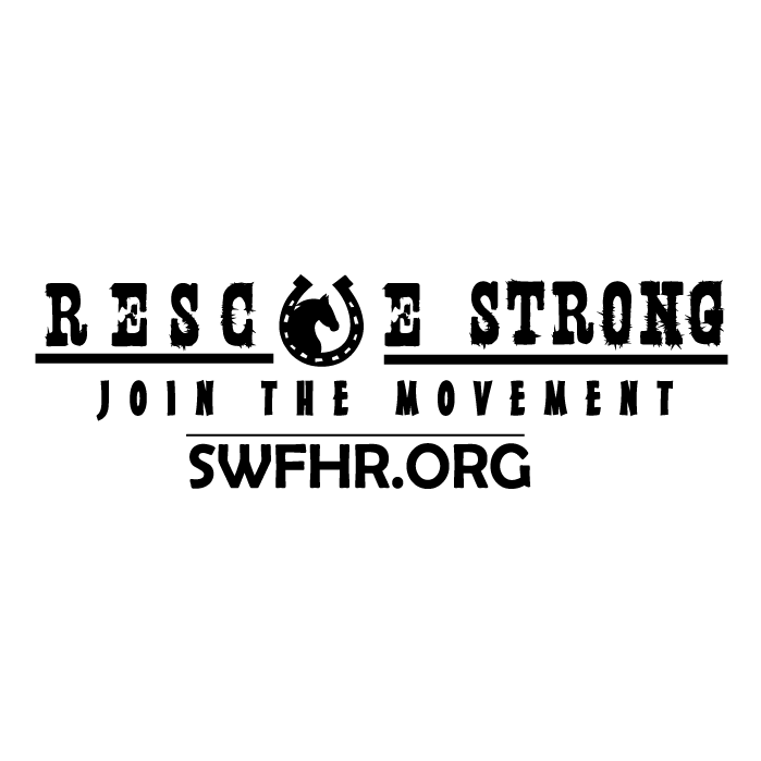 Rescue Strong (relaunch) - SWFHR 003r shirt design - zoomed