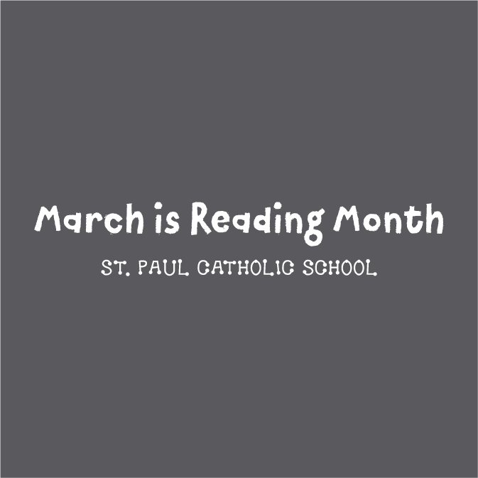 March is Reading Month- United Through Reading shirt design - zoomed