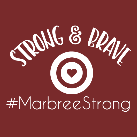 CHD. #MarbreeStrong shirt design - zoomed