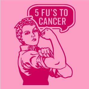 Stacy's Fight - 5FU's shirt design - zoomed
