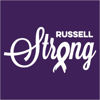Russell C. Support shirt design - zoomed