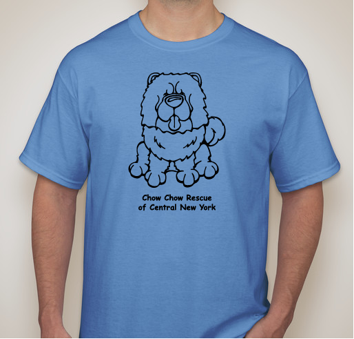 We are raising money for Cecilia and Ginny two Senior Chows with many health issues. Fundraiser - unisex shirt design - front