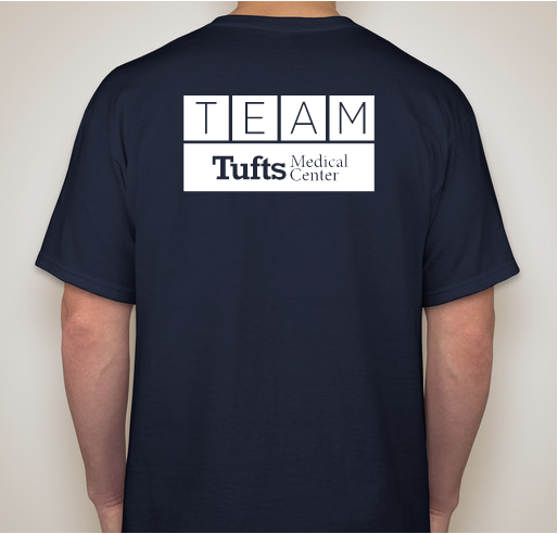 Team Tufts MC 2018 Fundraiser - unisex shirt design - back