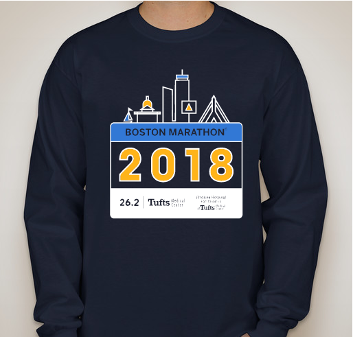 Team Tufts MC 2018 Fundraiser - unisex shirt design - front