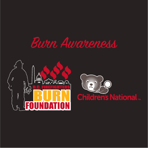 Burn Awareness Week 2018 shirt design - zoomed