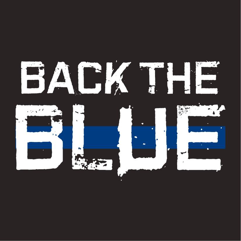 Buy A Shirt To Support Deputy Micah Flick's Family, El Paso County Sheriff - Back The Blue shirt design - zoomed