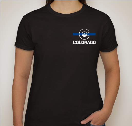Buy A Shirt To Support Deputy Micah Flick's Family, El Paso County Sheriff - Back The Blue Fundraiser - unisex shirt design - front