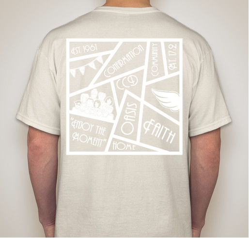 Oasis takes LA Youth Day Fundraiser - unisex shirt design - back