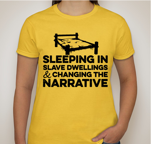 The Slave Dwelling Project Fundraiser - unisex shirt design - front