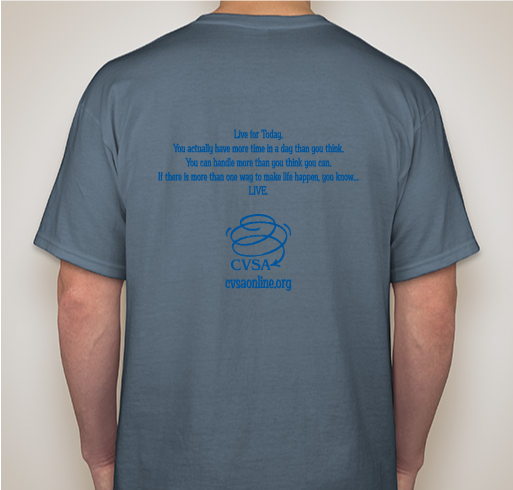 CVS International Day Fundraiser - unisex shirt design - back