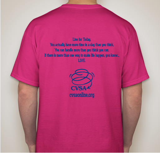 CVS International Day Fundraiser - unisex shirt design - back