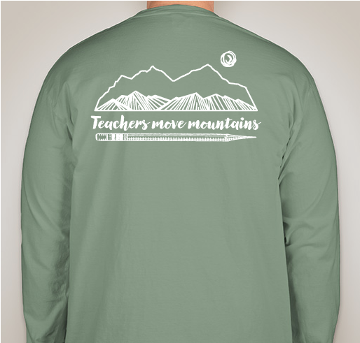 Teachers Move Mountains SCEC Spring 2018 Fundraiser Fundraiser - unisex shirt design - back