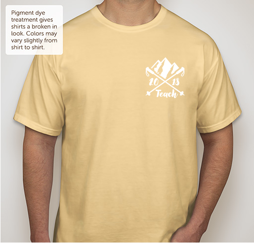 Teachers Move Mountains SCEC Spring 2018 Fundraiser Fundraiser - unisex shirt design - front