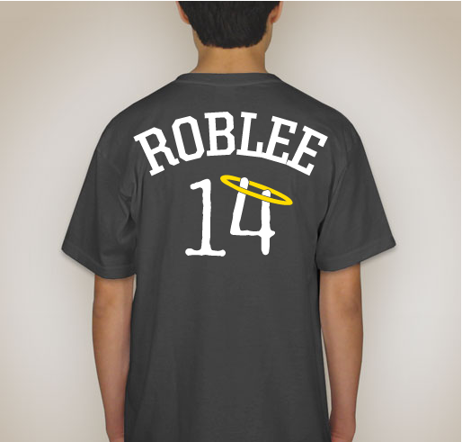 RIP Luke Roblee Fundraiser - unisex shirt design - back