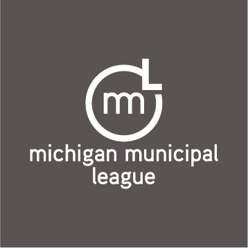 Michigan Municipal League branded swag shirt design - zoomed