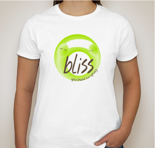 Find your bliss! Fundraiser - unisex shirt design - front