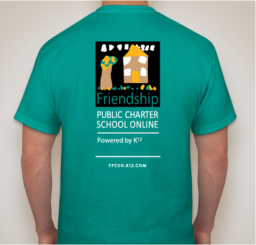 Care for Your Community - Community Service Project Fundraiser - unisex shirt design - back