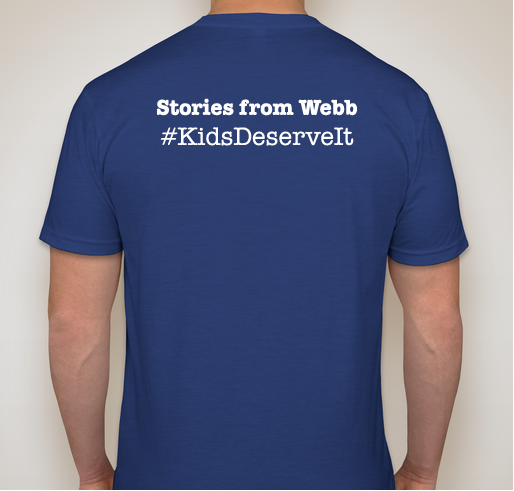 Tell Your Story - Unisex Tees Fundraiser - unisex shirt design - back