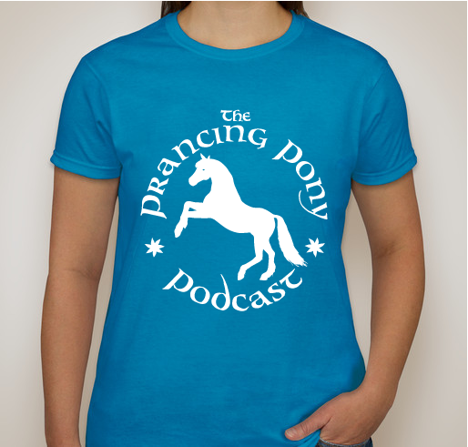 The Prancing Pony Podcast - Live from Mythmoot V! Fundraiser - unisex shirt design - front