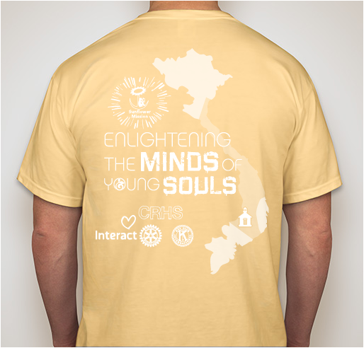 Sunflower Mission Fundraiser Fundraiser - unisex shirt design - back