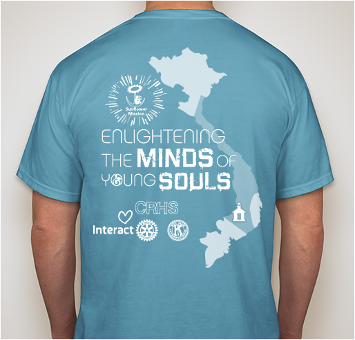 Sunflower Mission Fundraiser Fundraiser - unisex shirt design - back